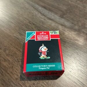 Minature Hallmark Keepsake Ornament- Collector’s Series Penguin Pal 1990